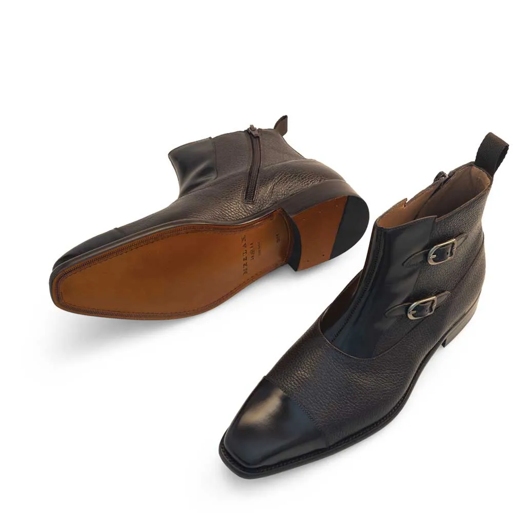 Double Monk Strap Boot