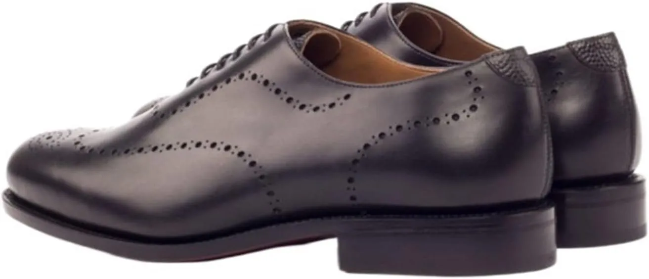 Dress Shoes for Men Handmade Oxford Brogue Formal Shoes for Men Wedding, Business Special Occasions