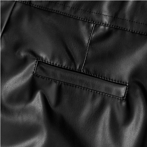 Zero Irritation Tags Breeze Stretch Boboli short ecopelle per ragazza 727512 890 nero