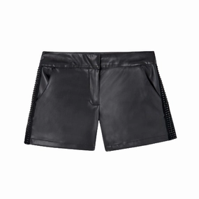 Outdoor Days Fair trade Boboli short ecopelle per ragazza 727512 890 nero