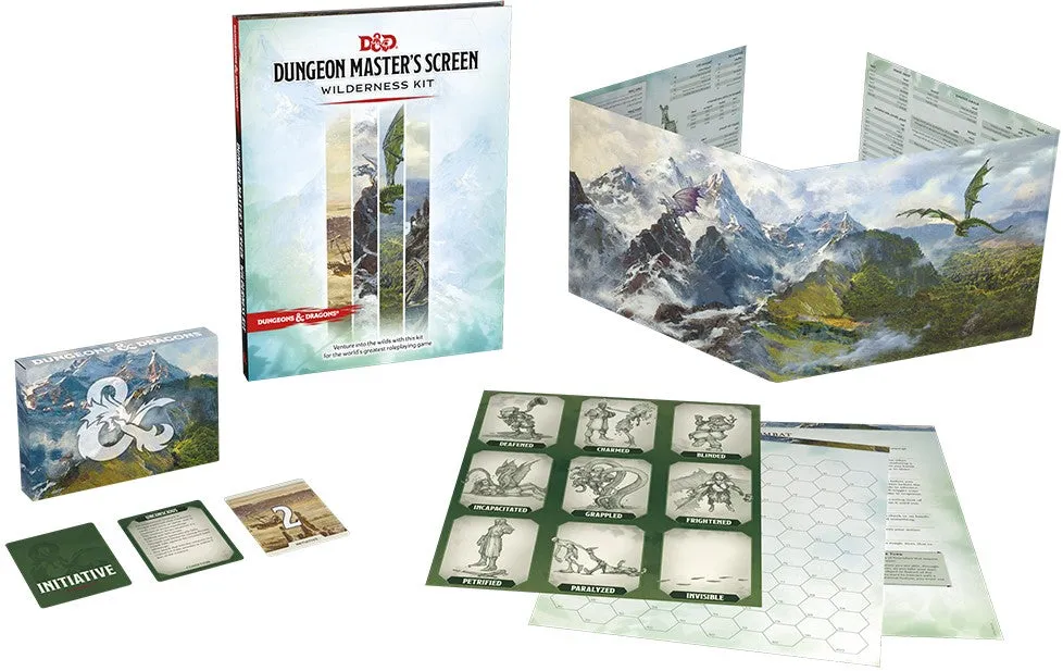Dungeons & Dragons Dungeon Master's Screen Wilderness Kit