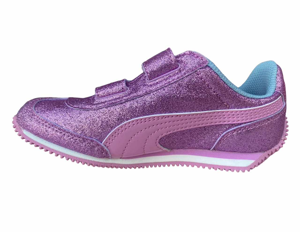 Puma sneakers da bambina con velcro Whirlwind Glitz V PS 363973 10 orchidea High quality materials Pronation Control Tech