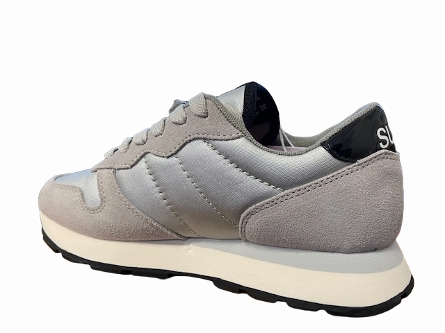 Soft foam Sun68 Sneakers da donna Ally Nylon Solid Z42201 44 argento