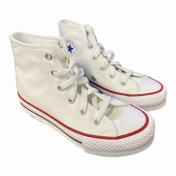 Converse scarpa sneakers da ragazzi  Chuck Taylor All Star Lift Platform 372860C bianco-nero running on hard surface