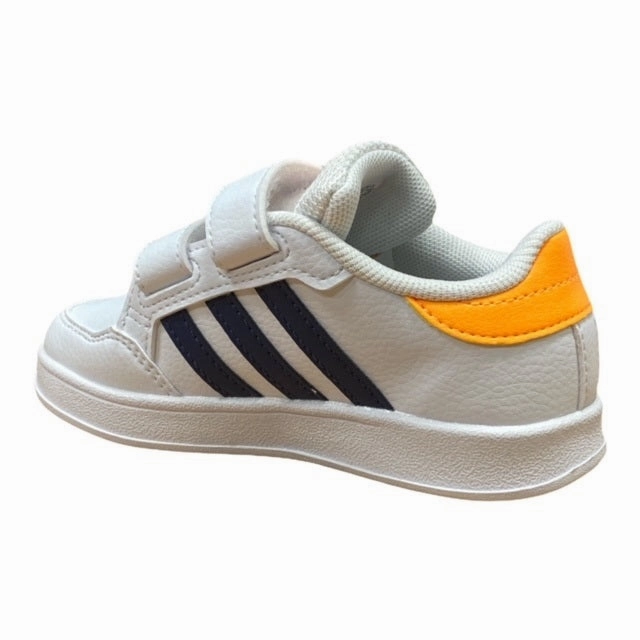 Padded Heel Trail running wear Adidas scarpa sneakers fa ragazzi Breaknet CF I GW2901 bianco-blu-arancio