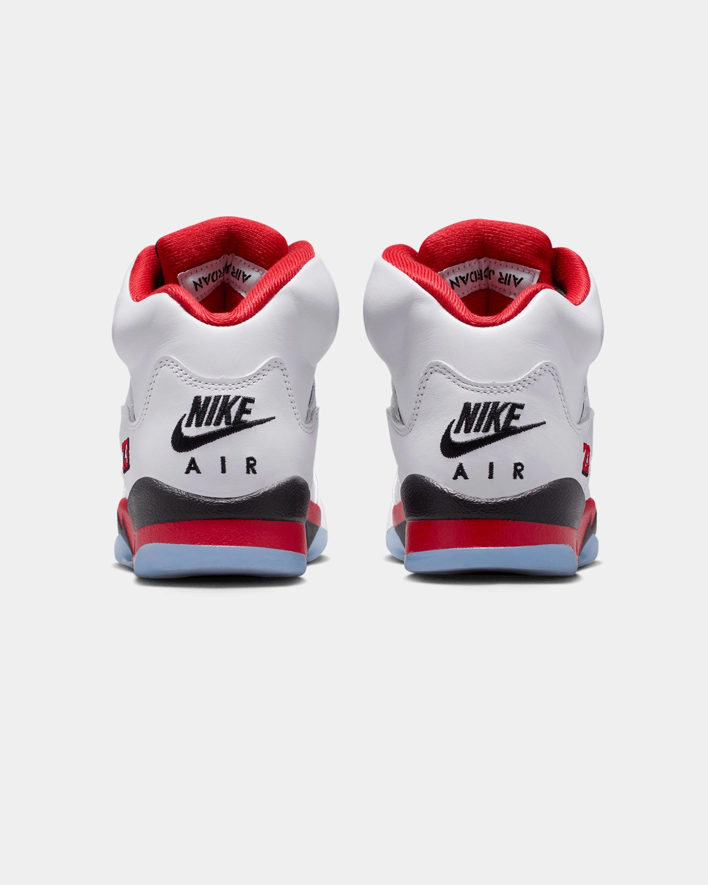 Nike Kids' Air Jordan 5 Retro OG "Fire Red" (GS) White/Fire Red Pointed Toe