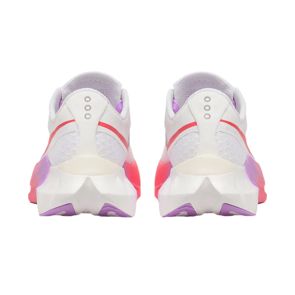 slim cut Saucony Women's Endorphin Pro 4 Running Shoes in White/Crocus AW25