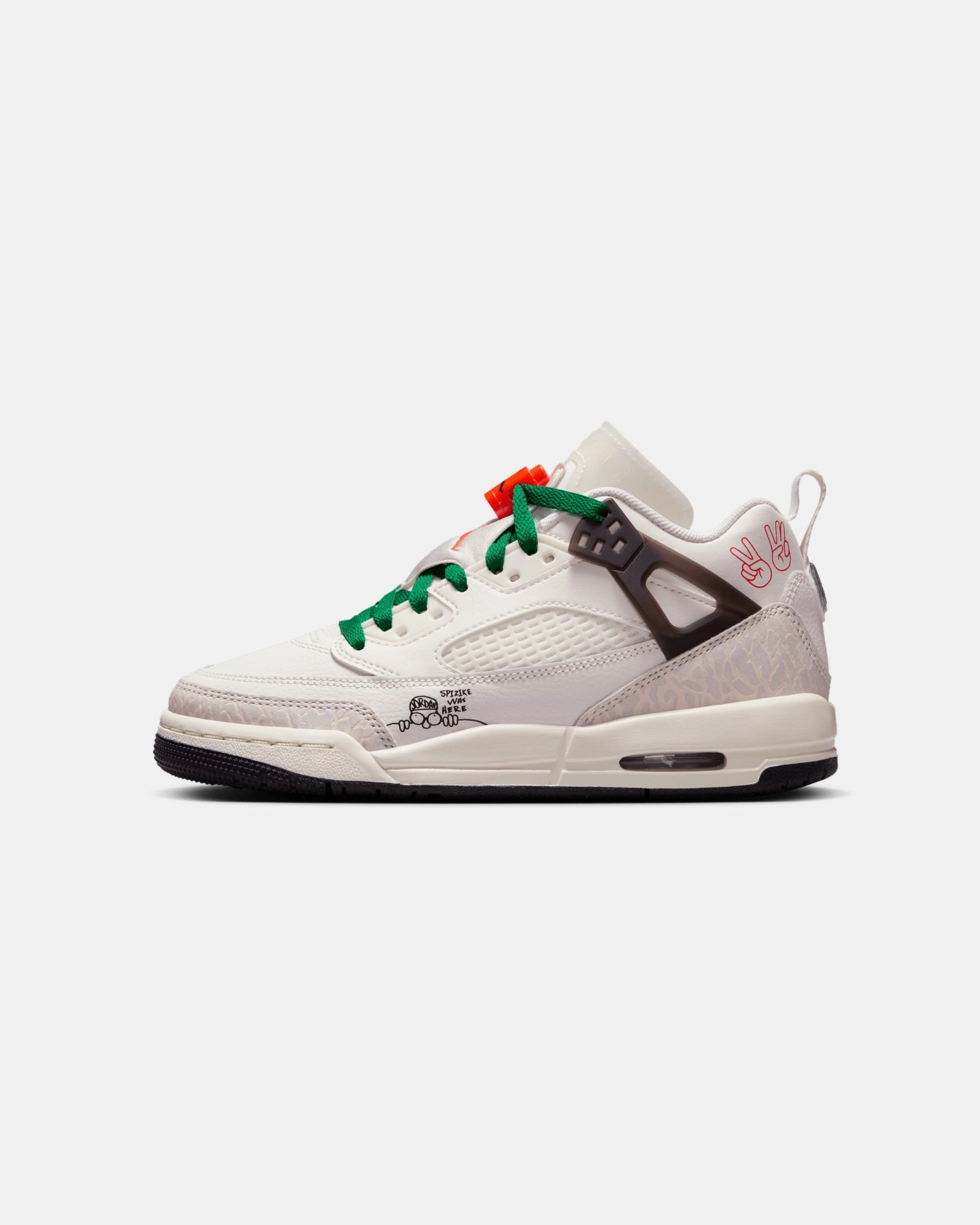 Foldable Design Support Base Jordan Kids' Spizike Low (GS) "Spizike Was Here" Sail