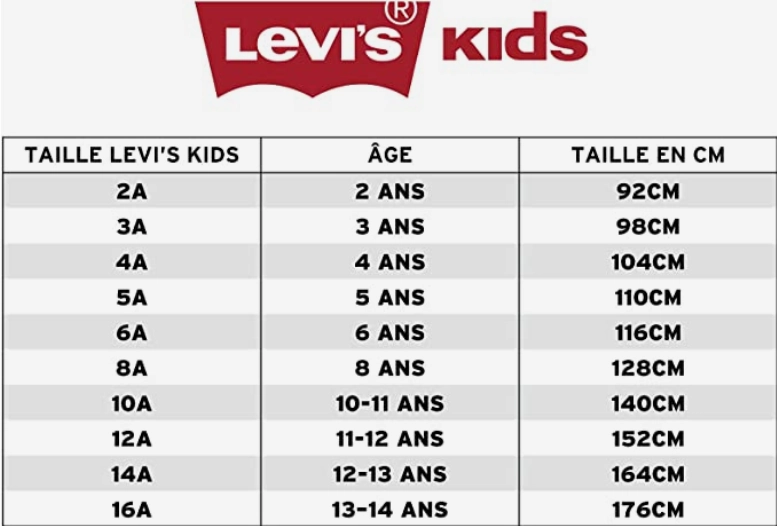 Levis Kid's T-shirt manica corta da ragazzi unisex Logo Tee 3E4900 4E4900 bianco Plus size clothing