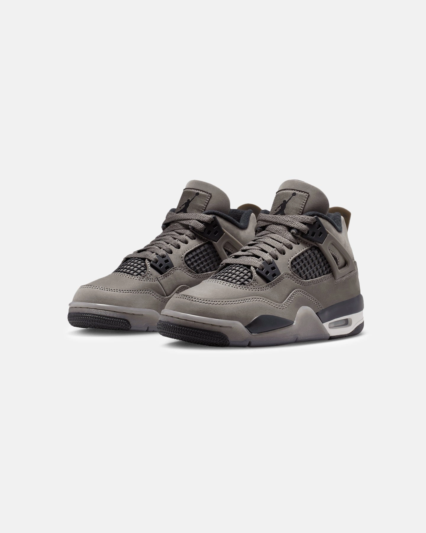 Jordan Kids' Air Jordan 4 Retro "Cave Stone and Black"(GS) Cave Stone Signature flexibility Style Routine