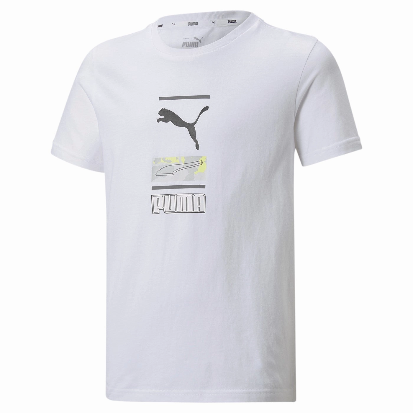 Puma Alpha Graphic Tee B 847281 02 white Soft Layer