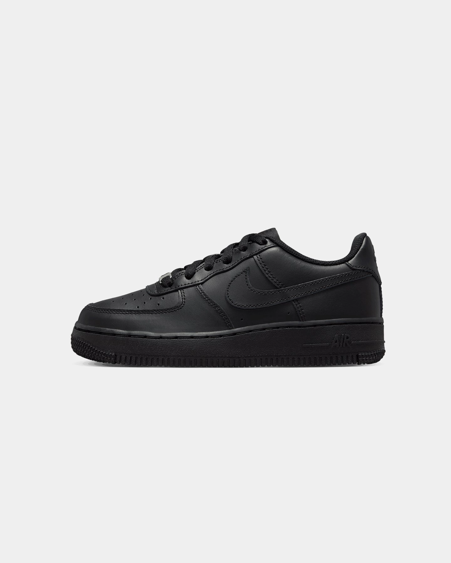 Nike Kids' Air Force 1 LE (GS) Black/Black Crisp Look