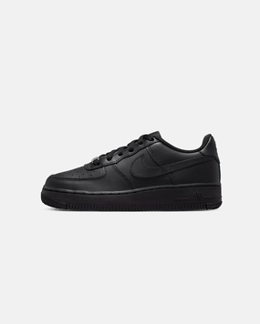 Nike Kids' Air Force 1 LE (GS) Black/Black Crisp Look