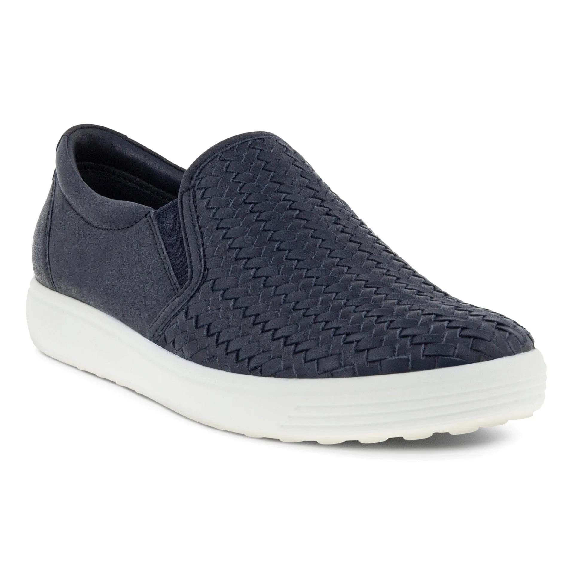 Ecco Women's Soft 7 Slip On Sneakers- Night Sky