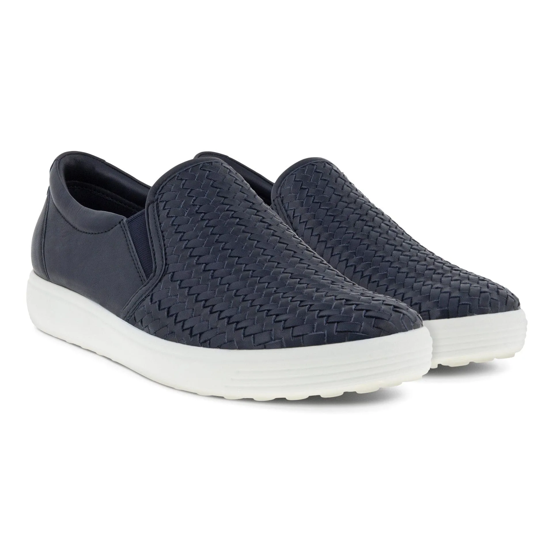 Ecco Women's Soft 7 Slip On Sneakers- Night Sky