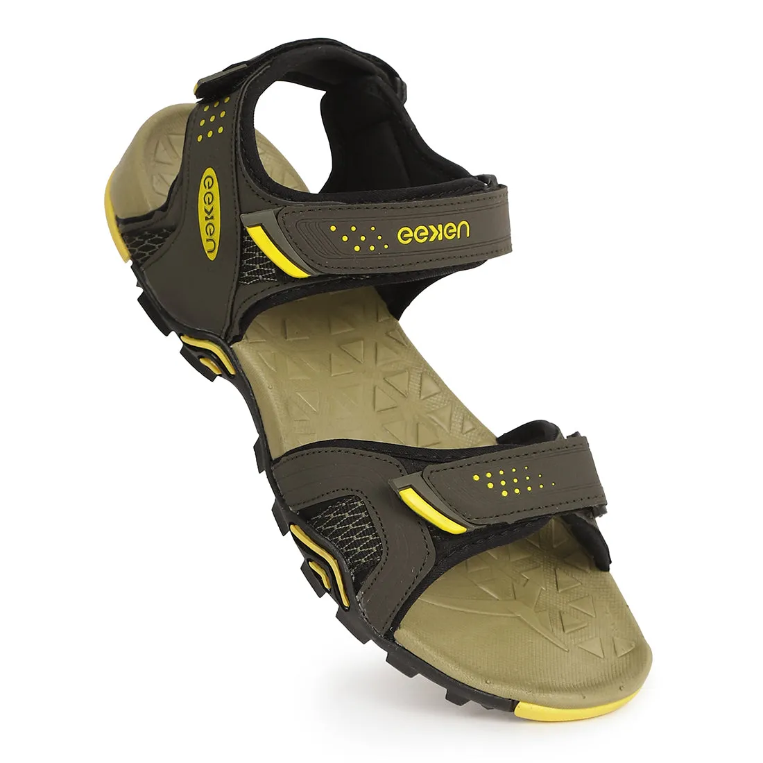 Eeken ESDGO4509S Olive Stylish Lightweight Daily Wear Sports Sandals For Men