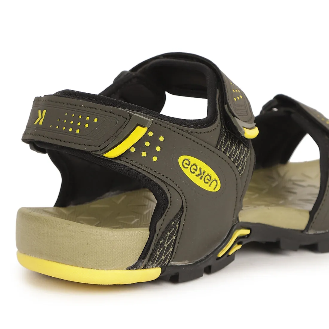 Eeken ESDGO4509S Olive Stylish Lightweight Daily Wear Sports Sandals For Men