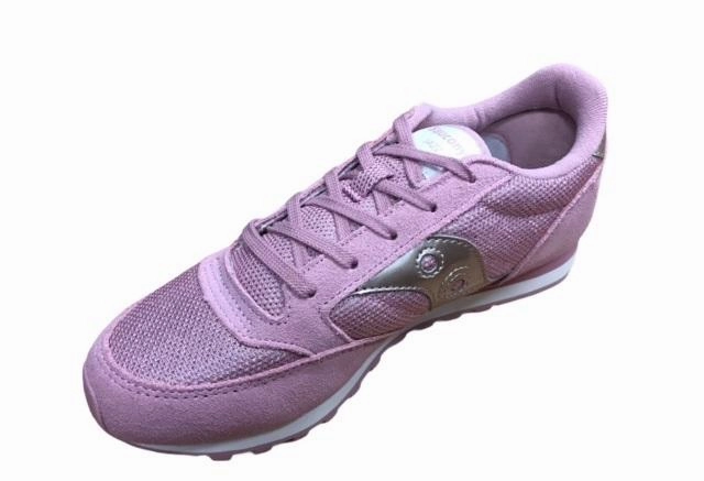 Saucony Originals scarpa sneakers da ragazza Jazz SK159614Y rosa-argento party - themed running option late evening running