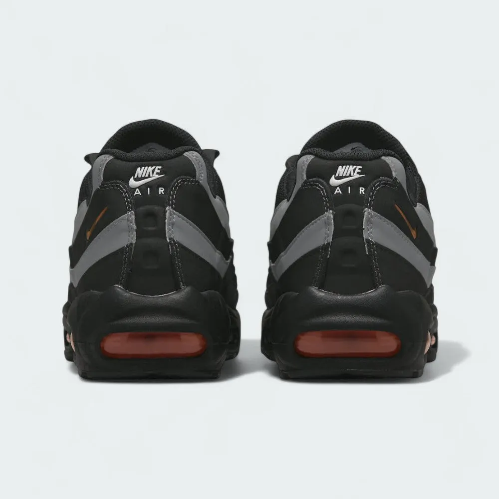 Nike Air Max 95 Black Running Shoes Men's DX2657 001 Hybrid Cushion System
