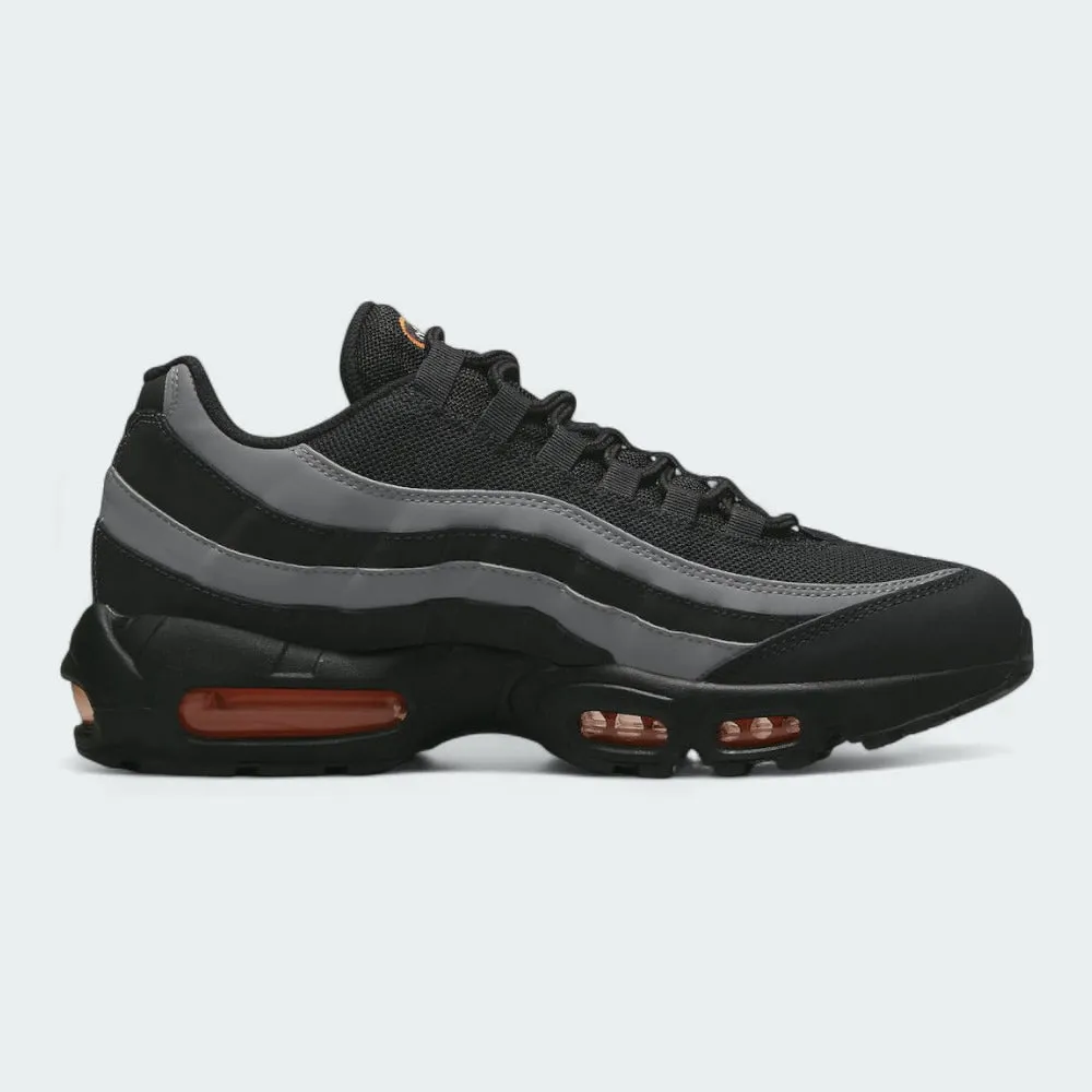 Nike Air Max 95 Black Running Shoes Men's DX2657 001 amateur running footwear running in a gondola area shoes