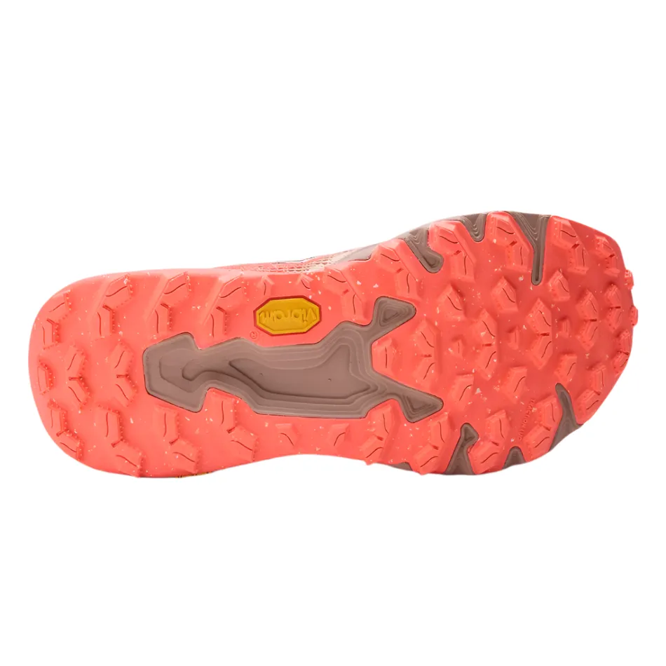 New Balance Women's Hierro v9 Trail Running Shoes in Desert Clay/Earth Shadow/Urgent Red AW25 Responsive Choice Light Touch