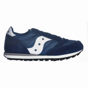 recycled content shoes Firm Saucony Original scarpa sneakers da ragazzo Jazz SY55996 cobalto