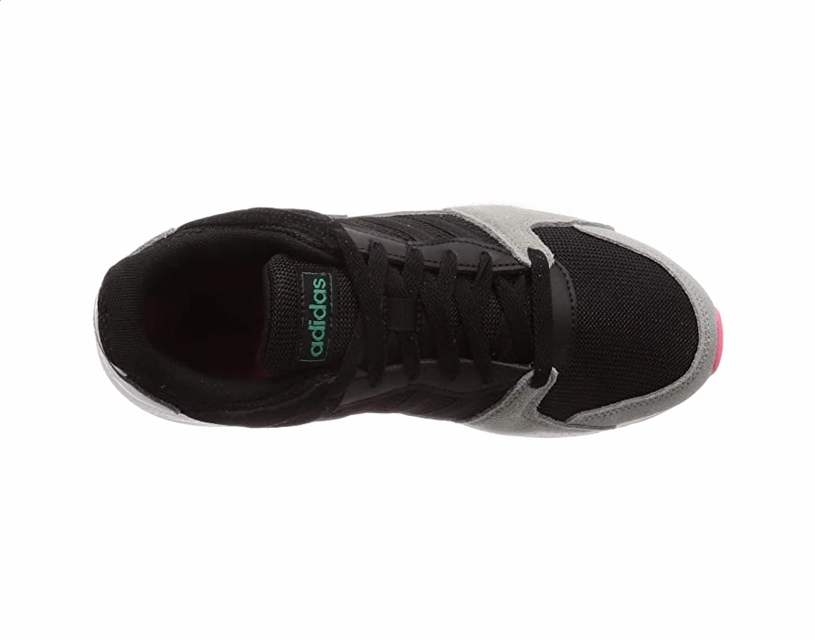 Adidas scarpa sneakers da ragazza Chaos EF1060 nero casual running shoes Contoured Heel Cradle