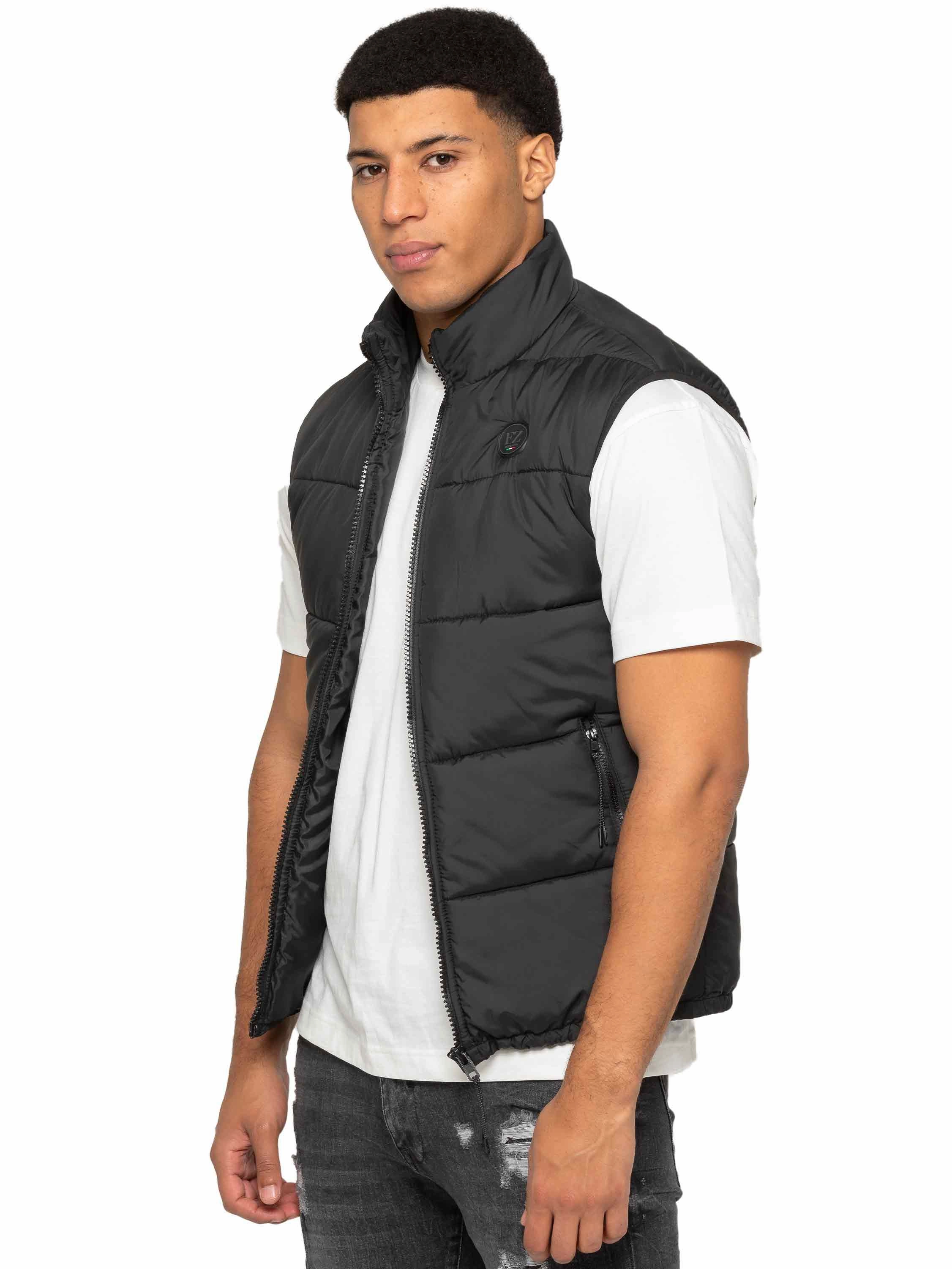 Enzo | Mens Puffer Gilet Jacket UV-protection
