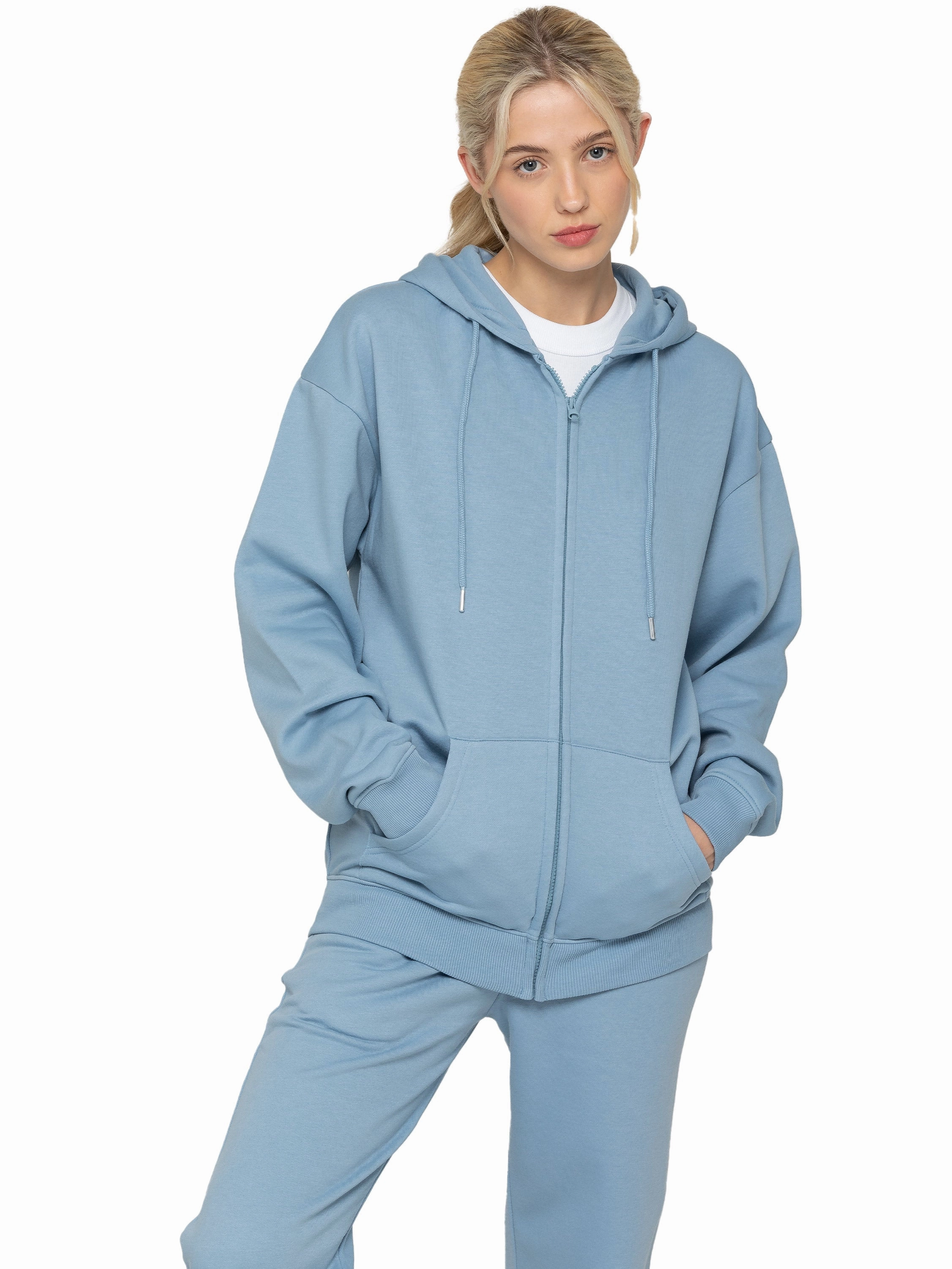 Instance Enzo | Womens Oversized Zipped Hoodie