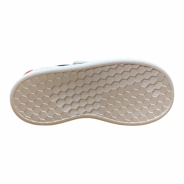 Adidas sneakers da bambino Grand Court CF I GX5749 white-royal-red Lightweight Cushioned Sole Shock Absorption Midsole