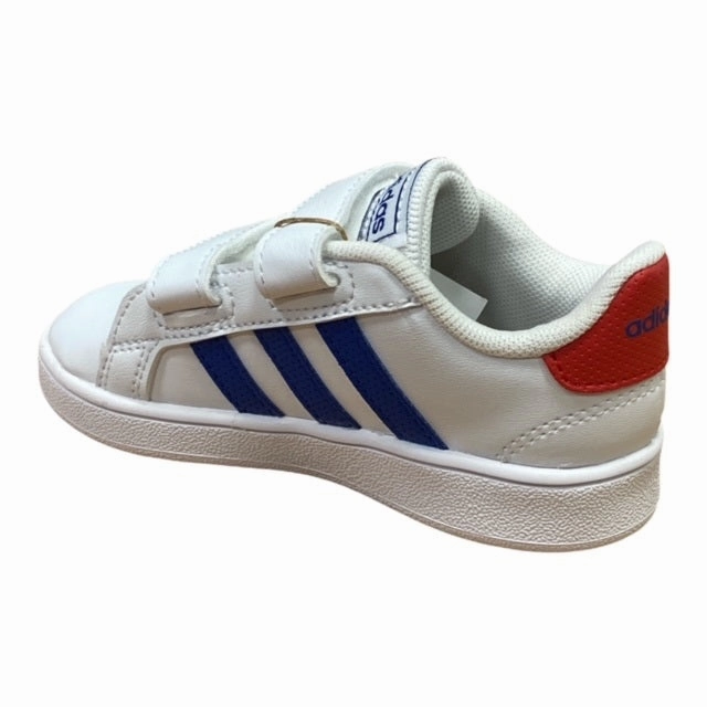 Adidas sneakers da bambino Grand Court CF I GX5749 white-royal-red gradient running gear
