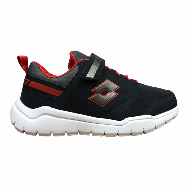 Lotto scarpa da ginnastica da bambino Spacebreeze III CL SL 216893 8EV blu-rosso non - sponsored shoes anaerobic running gear