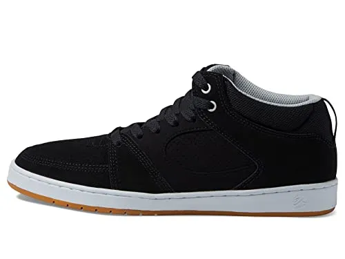 eS Accel Slim Mid Black/White/Silver Men's 9, Women's 10.5 Medium