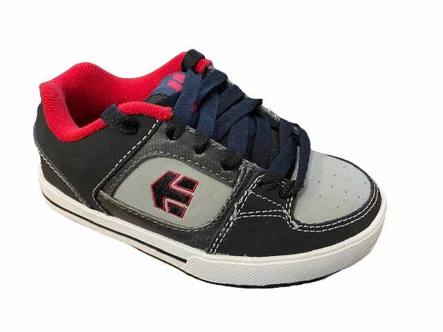 Etnies scarpa sneakers da bambino Ronin 4301000059576 nero-grigio-rosso Stretch Zones Modern Design
