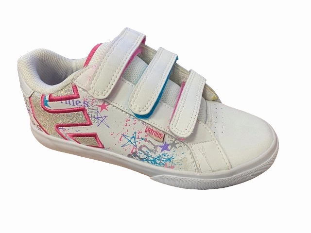 Rainy Day shock - dispersion shoes Etnies scarpa sneakers da ragazza Kids Fader Vulc con strappo 4301000091100 bianco