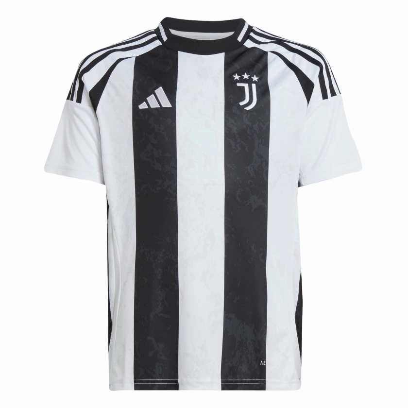 Adidas maglia Home 24/25 junior Juventus IT3552 bianco-nero Cozy Touch Ultimate Comfort
