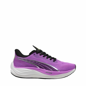 Full Coverage Adaptable nature Puma Women's Velocity NITRO 3 Running Shoes in Pure Magenta SS25