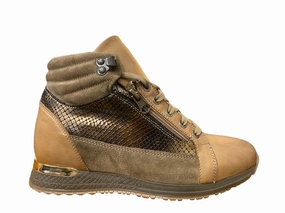 Exton Havana Mostarda Camoscio Steppa 1955 M 2944 O 0166 stripe - design shoes