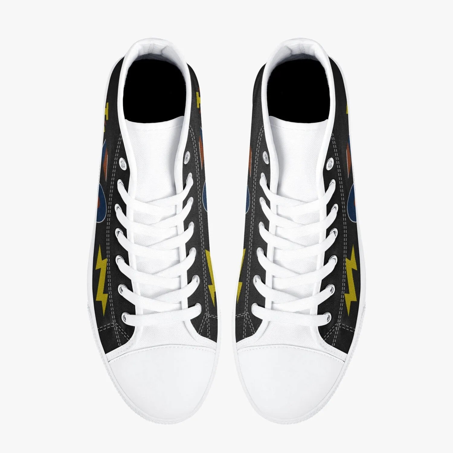 F-4 Phantom XV582 "Black Mike" High Top Canvas Shoes