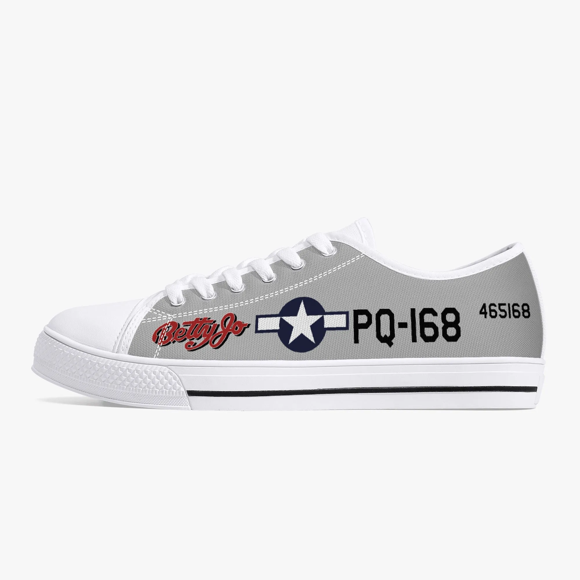 F-82 "Betty Jo" Low Top Canvas Shoes