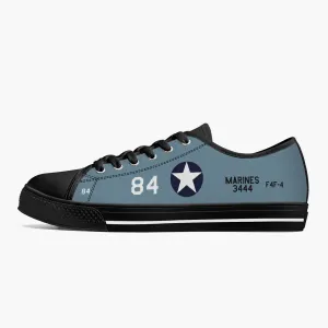 F4F "White 84" of Joe Foss Low Top Canvas Shoes