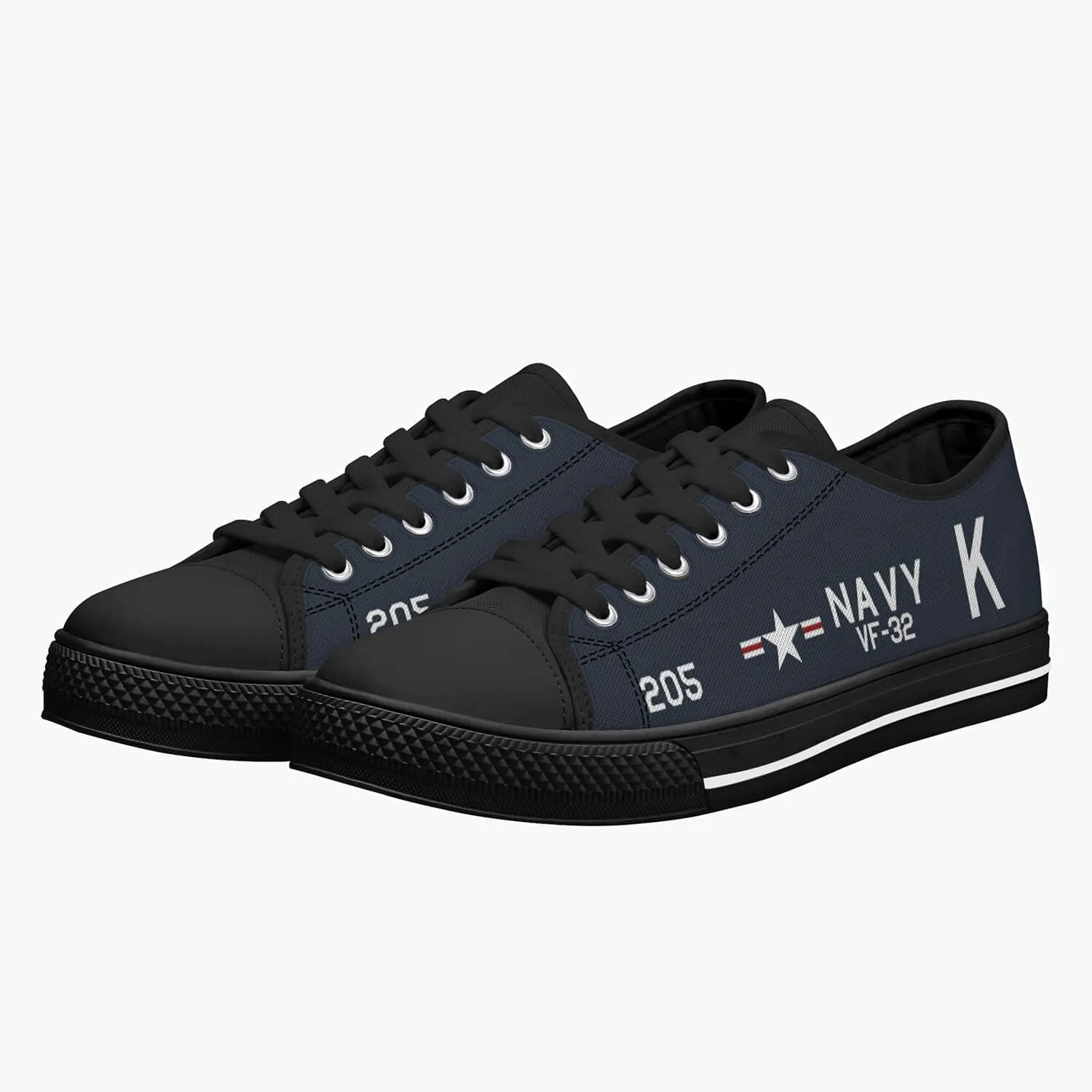 F4U Corsair of Thomas Hudner Jr Low Top Canvas Shoes
