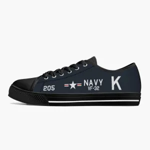 F4U Corsair of Thomas Hudner Jr Low Top Canvas Shoes