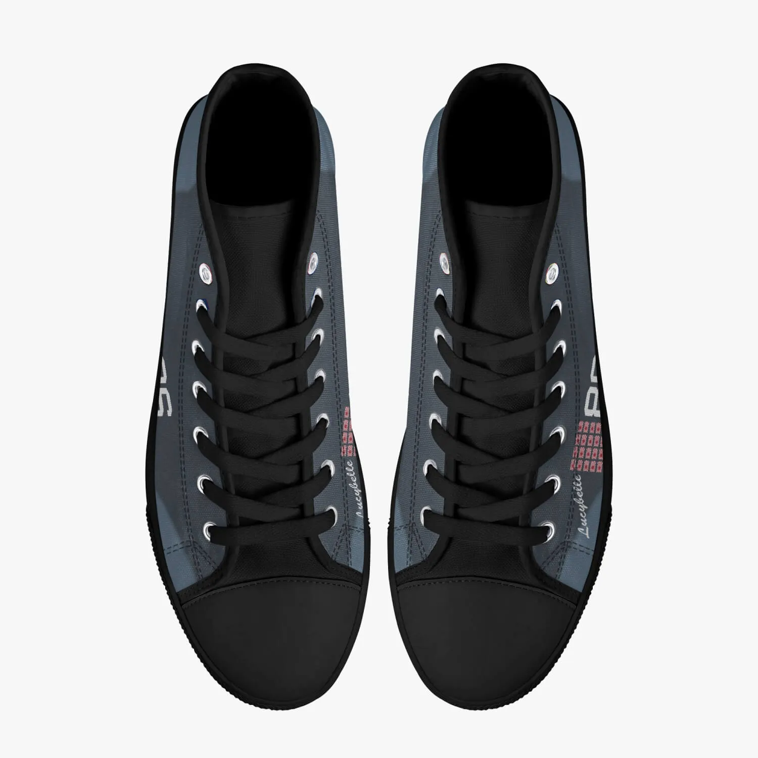F4U Corsair "Lucybelle" High Top Canvas Shoes