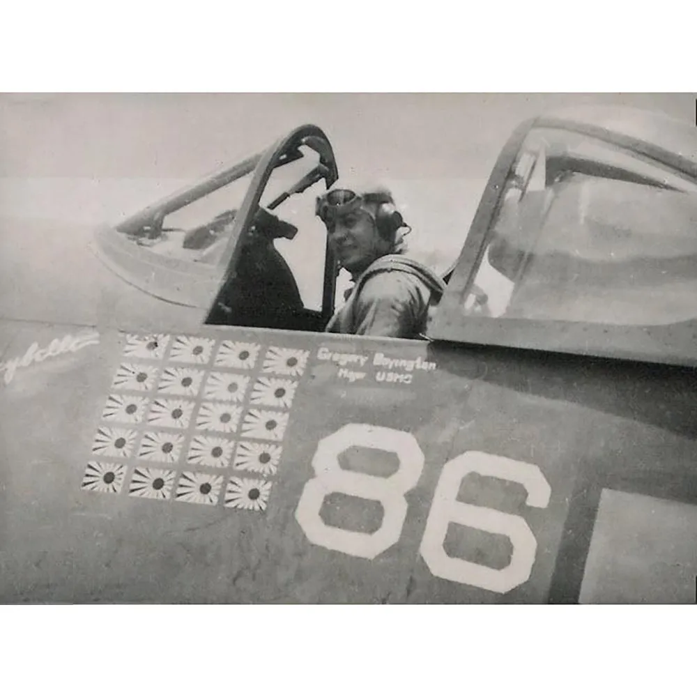 F4U Corsair "Lucybelle" High Top Canvas Shoes