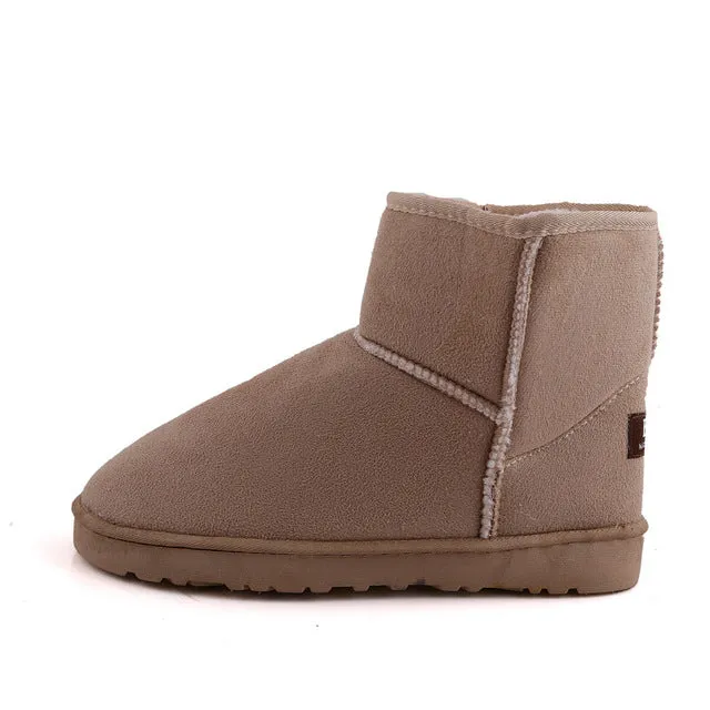 Fashion Women Boots Fur Winter Snow Boots FemaleShoes New  Warm Ladies Ankle Australia Boots Women Botas Botte Femme Zapatos