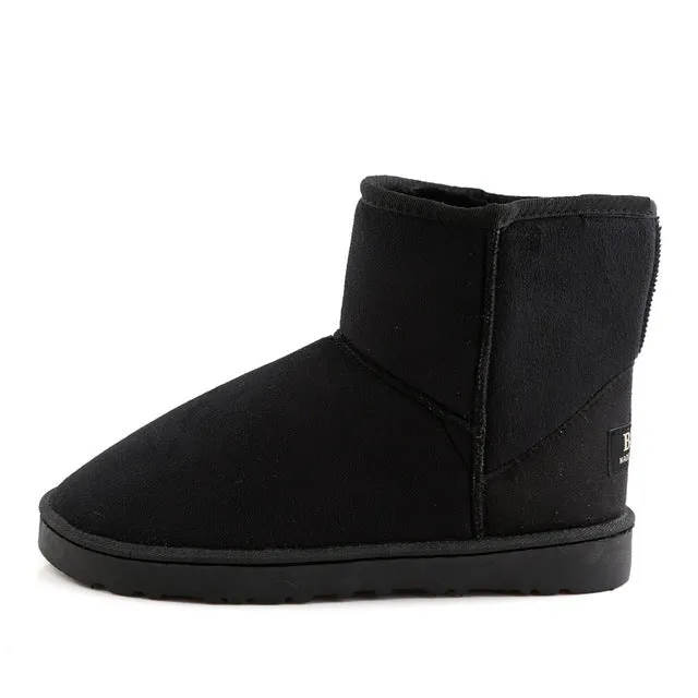 Fashion Women Boots Fur Winter Snow Boots FemaleShoes New  Warm Ladies Ankle Australia Boots Women Botas Botte Femme Zapatos