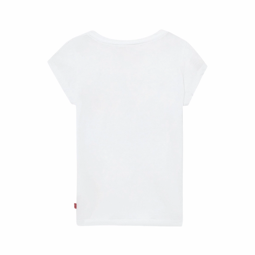 Levi's Kids maglietta manica corta da bambino con logo batwing 9E8157 001 bianco Fit For All Easygoing Design