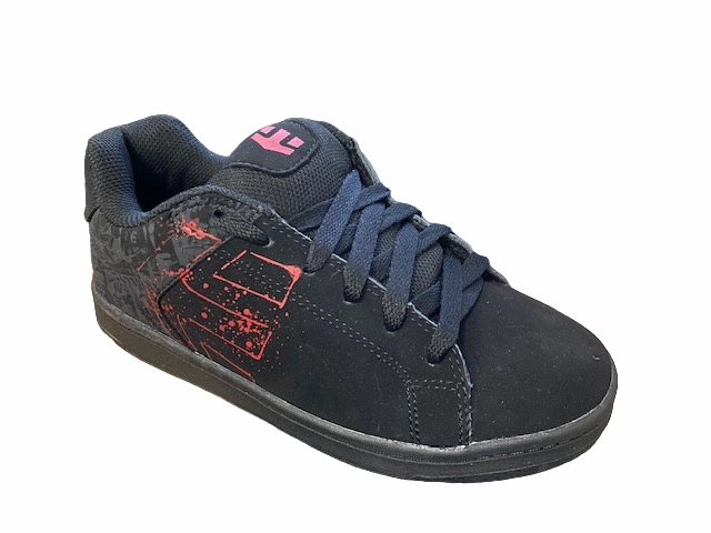 Etnies scarpa da skateboard da ragazzo Wraith 4301000084597 nero-rosso-grigio interval training running wear