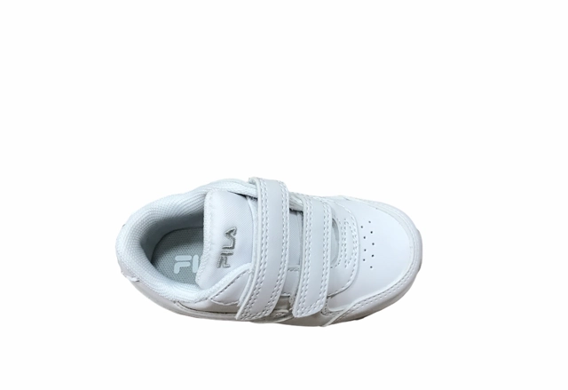 Fila sneakers da bambino Orbit Velcro Infants 1011080.84T white gray Heat Dissipating Upper